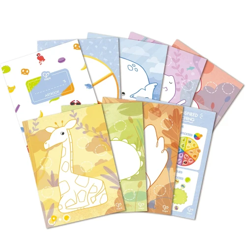 Set de desen Hape Copilaș pictor, 6 culori cumpăra în Chișinau