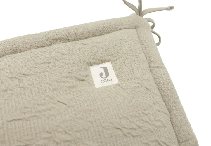 Бортики в кроватку Jollein Soft Waves Olive Green (1 шт.), 180x30 см купить в Кишиневе