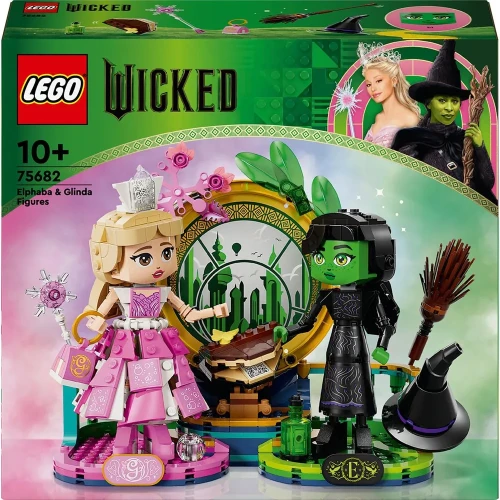 Set construcție Lego Wicked Elhaba & Glinda Figures, 558 elemente cumpăra în Chișinau