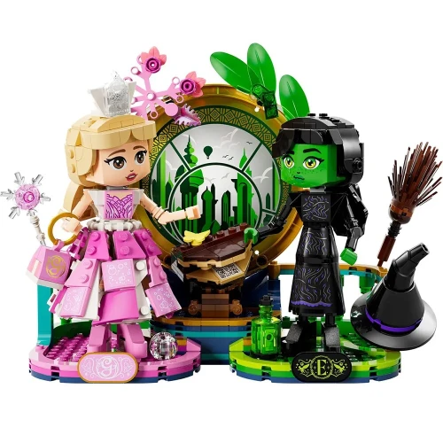Set construcție Lego Wicked Elhaba & Glinda Figures, 558 elemente cumpăra în Chișinau