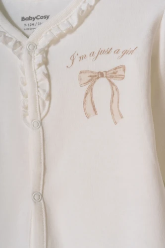 Pijama BabyCosy Ivory & Beige (3-6L) cumpăra în Chișinau