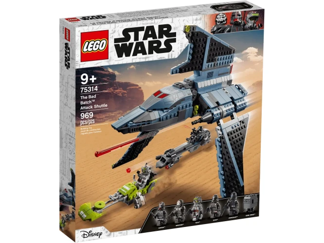 Set construcție Lego Star Wars The Bad Batch Attack Shuttle, 969 elemente cumpăra în Chișinau