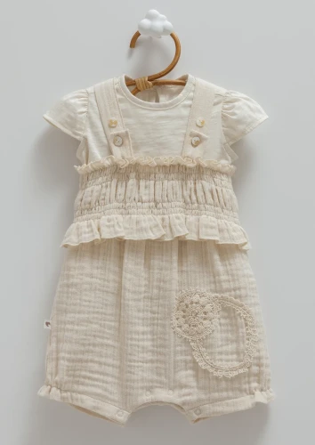Salopetă Caramell Lace Flowers Beige & Cream (9-12L) cumpăra în Chișinau