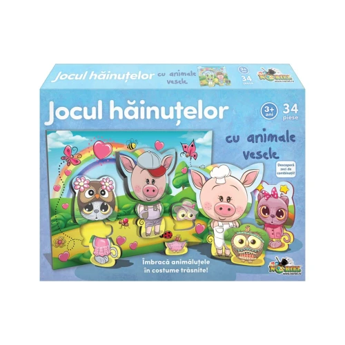 Set de creație Noriel Jocul hăinuțelor cu animale vesele cumpăra în Chișinau