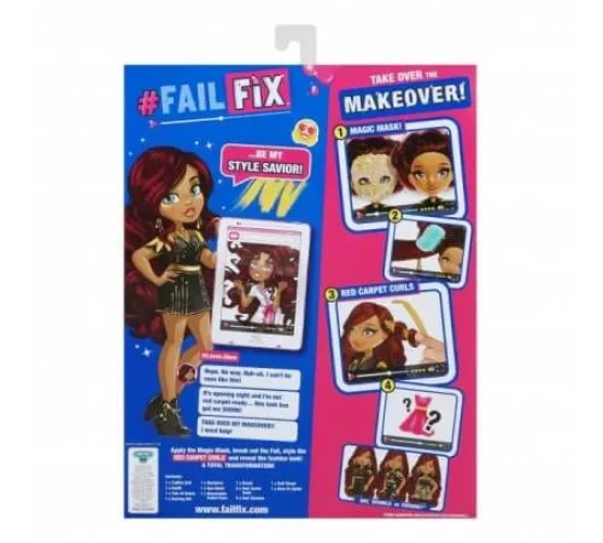 Игровой набор с куклой Fail Fix Total Makeover "Love Glam" купить в Кишиневе