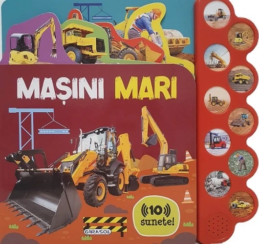 Carte Mașini mari. 10 sunete cumpăra în Chișinau
