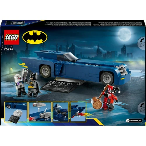 Set construcție Lego Batman with the Batmobile vs. Harley Quinn and Mr. Freeze, 435 elemente cumpăra în Chișinau