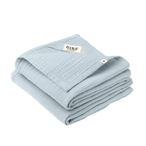 Пелёнки из муслина Bibs Baby Blue (70x70 см), 2 шт. купить в Кишиневе