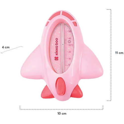 Termometru pentru baie KikkaBoo Plane Pink cumpăra în Chișinau
