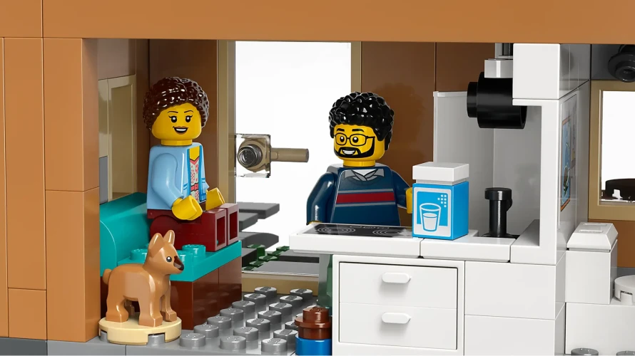 Set construcție LEGO City Family House and Electric Car, 462 elemente cumpăra în Chișinau