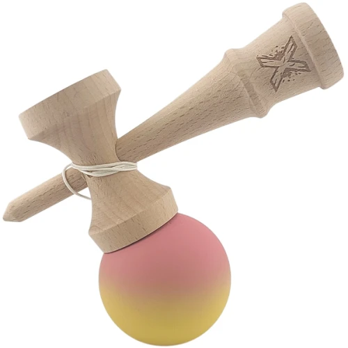 Kendama Essa Toys Super Sticky X Original, Gradient Roz & Galben cumpăra în Chișinau
