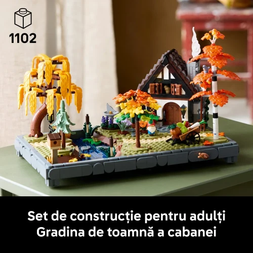 Set construcție Lego Icons Autumn Cottage Garden, 1102 elemente cumpăra în Chișinau