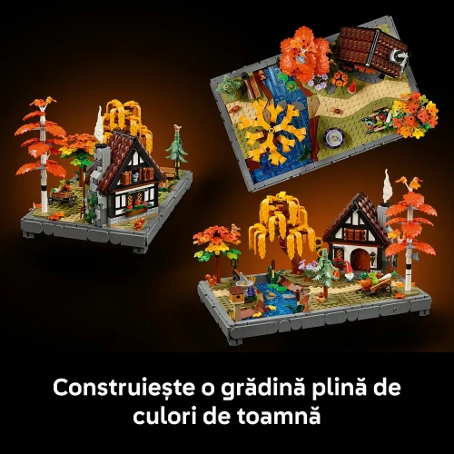 Set construcție Lego Icons Autumn Cottage Garden, 1102 elemente cumpăra în Chișinau