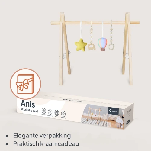 Образовательная арка для детей Lionelo Anis, 69x44x60 см купить в Кишиневе