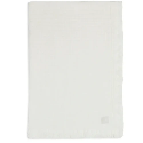 Păturică Jollein Muslin Fringe Ivory, 120x120 cm cumpăra în Chișinau