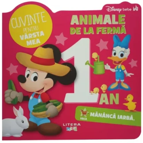 Carte Cuvinte pentru vârsta mea. Animale de la fermă - Disney bebe cumpăra în Chișinau