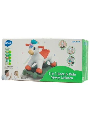 Качалка Hola Toys Unicorn White купить в Кишиневе
