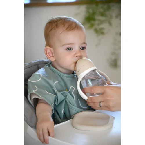 Cană anti-vărsare cu pai Beaba Clay Earth (8 luni+), 300 ml cumpăra în Chișinau