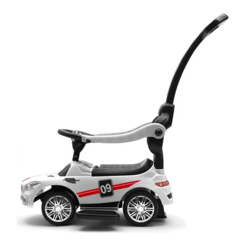 Tolocar Baby Mix Racer cu mâner pentru părinți, alb cumpăra în Chișinau