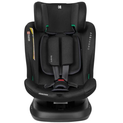 Автокресло 0-36кг Isofix KikkaBoo Shift Black, поворотное 360 купить в Кишиневе