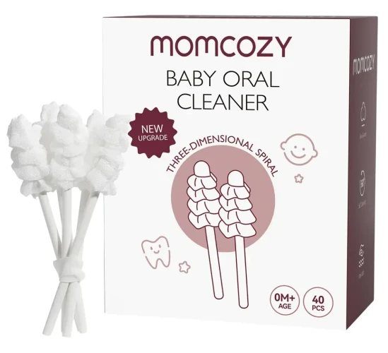 Ватные палочки для гигиены языка Momcozy, 40 шт. купить в Кишиневе