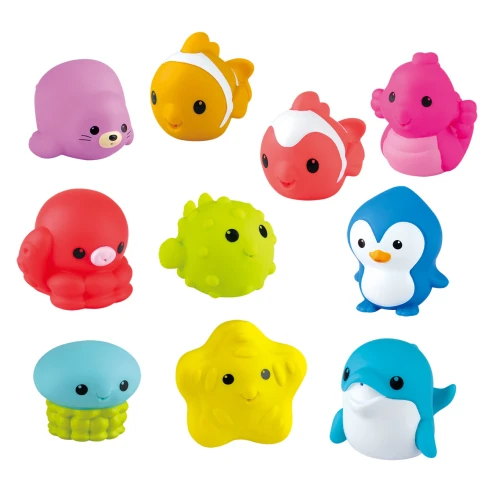 Игрушки для ванны PlayGO Marine Family Squirters, 10 шт. купить в Кишиневе