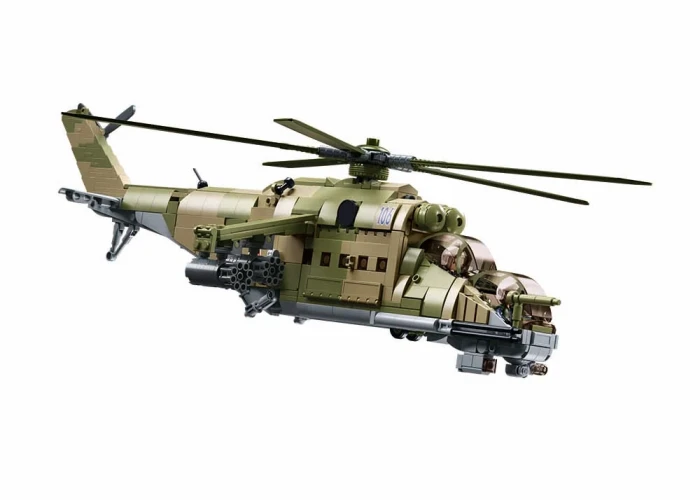 Конструктор Sluban Helicopter Mi-24S, 893 элементов купить в Кишиневе