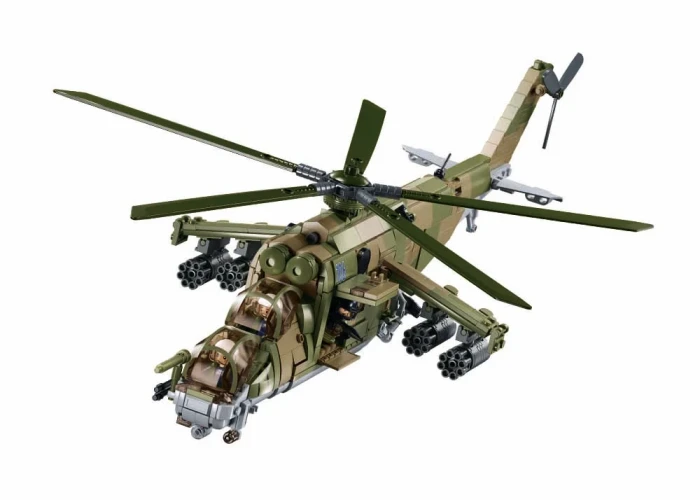 Конструктор Sluban Helicopter Mi-24S, 893 элементов купить в Кишиневе