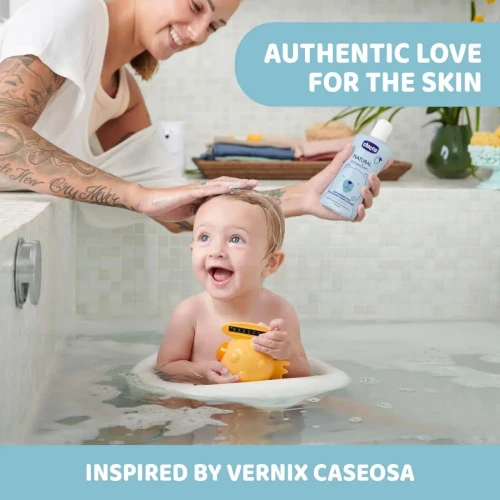 Sampon si gel de dus pentru copii Chicco Natural Sensation, 500 ml cumpăra în Chișinau