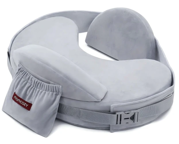 Perna pentru alaptare Momcozy CozyPro Grey, 57x37 cm cumpăra în Chișinau