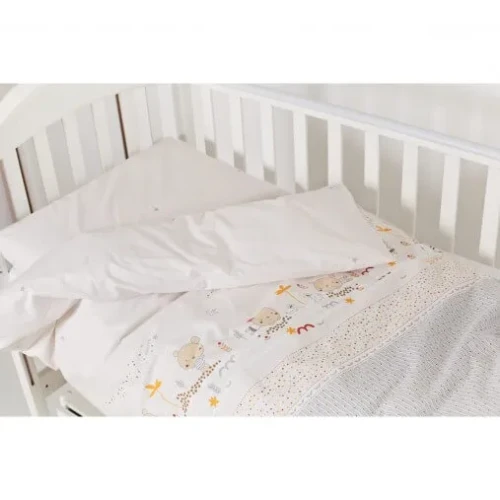 Lenjerie de patut (3 elemente) Twins Sweet Nice Day Beige cumpăra în Chișinau