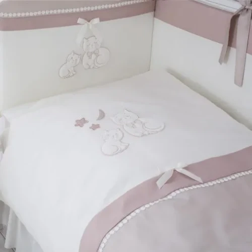 Lenjerie de patut 6 piese Perina Pisica Caramel cumpăra în Chișinau