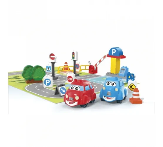 Конструкторы Androni Giocattoli Машина и дорожные знаки, 32 элементов купить в Кишиневе