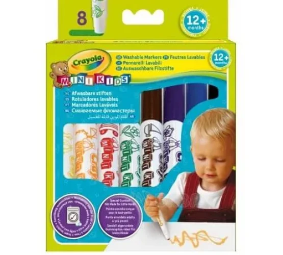 Смываемые Фломастеры Crayola (8 шт.) купить в Кишиневе