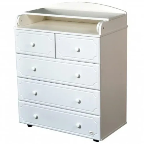 Комод-пеленатор Oliver Fabio Plus белый купить в Кишиневе