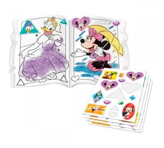 Книга-раскраска с наклейками Crayola "Минни Маус " купить в Кишиневе