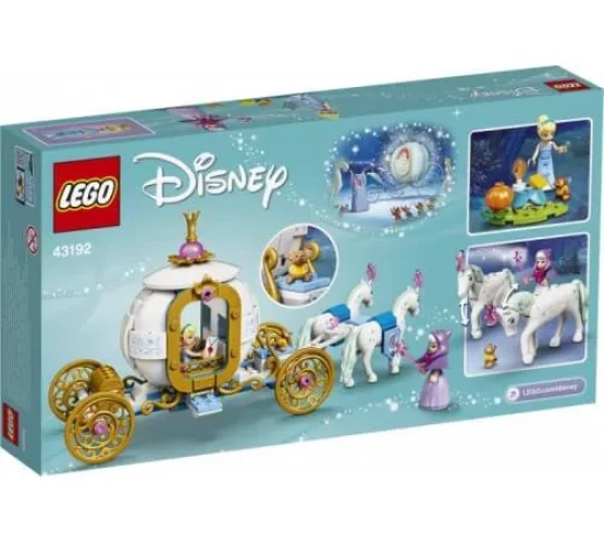 Constructor Lego Disney "Căruciorul Regal al Cenușăresei" (237el.) cumpăra în Chișinau