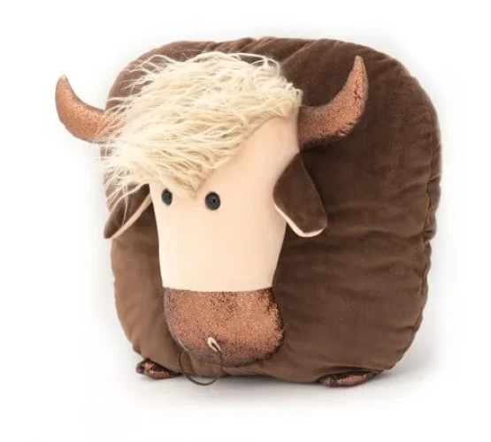 Jucarie de plus Pernă Bull Boss Orange Toys, 35 cm cumpăra în Chișinau