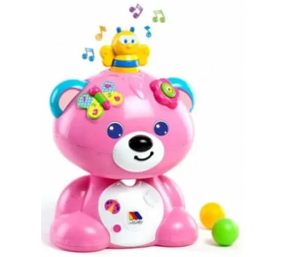 Музыкальная игрушка Molto "Мишка " розовый купить в Кишиневе