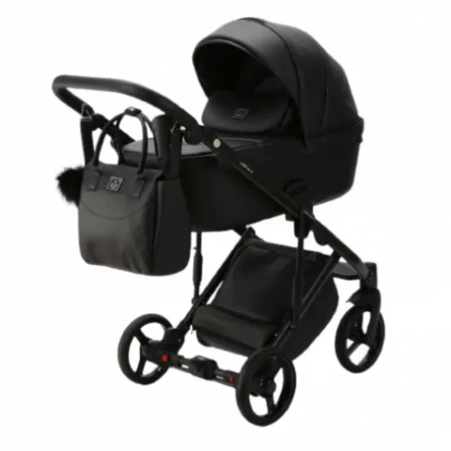 Коляска 2 в 1 Adamex Lumi Black купить в Кишиневе