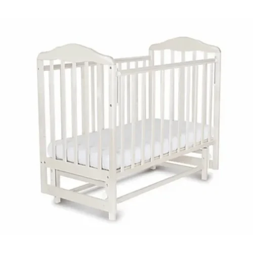 Детская кроватка SKV Березка Белая на маятнике купить в Кишиневе