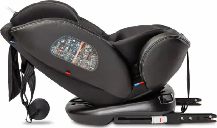 Детское автокресло 0-36 кг ISOFIX 360 Caretero Mundo Black купить в Кишиневе
