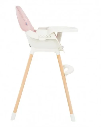 Scaun de masa 2 in 1 KikkaBoo Nutri Wood Pink cumpăra în Chișinau