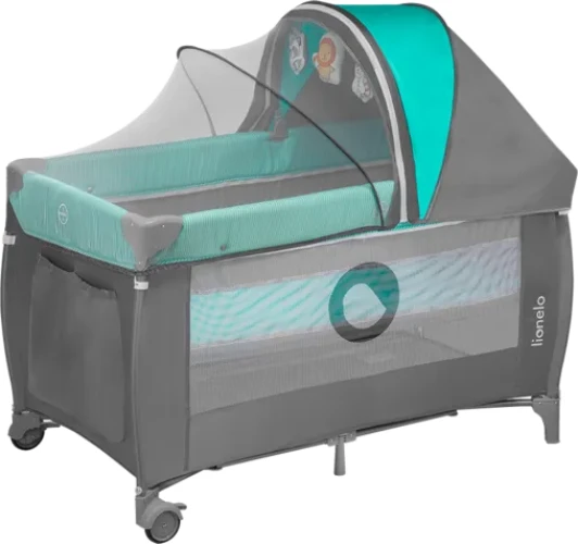 Manej 2 in 1 Lionelo Sven Plus Turquoise Grey cumpăra în Chișinau