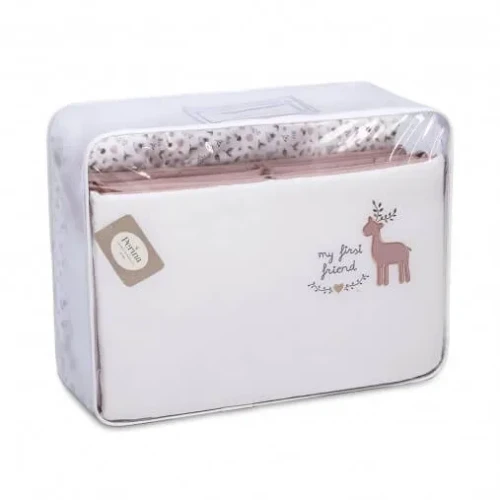 Lenjerie de patut 7 piese Perina Little Forest Caramel cumpăra în Chișinau