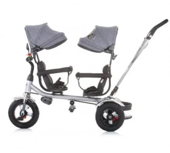 Tricicleta Chipolino pentru gemeni 2PLAY mist cumpăra în Chișinau