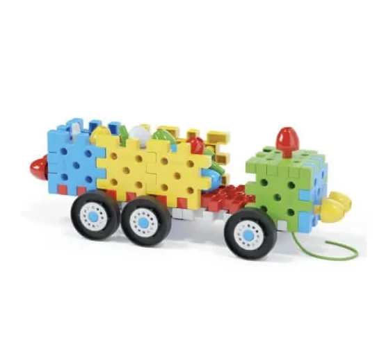 Set construcție Quercettib Jumbo Peggy Vehicles, 62 elemente cumpăra în Chișinau