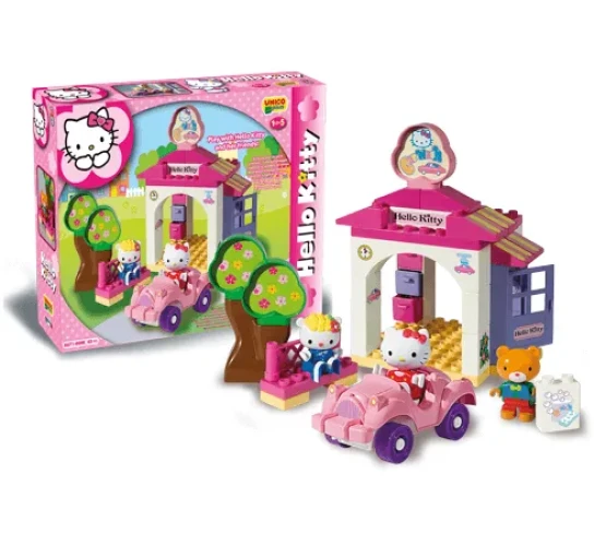 Set construcție Androni Giocattoli Hello Kitty Spălătorie auto, 42 elemente cumpăra în Chișinau