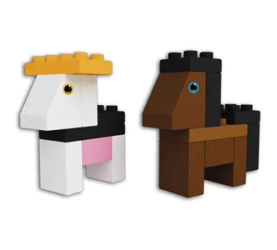 Конструкторы Androni Giocattoli UnicoPlus Ферма, 40 элементов купить в Кишиневе