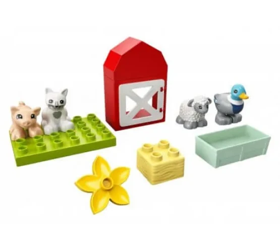 Set construcție Lego Duplo Îngrijirea animalelor la fermă, 11 elemente cumpăra în Chișinau